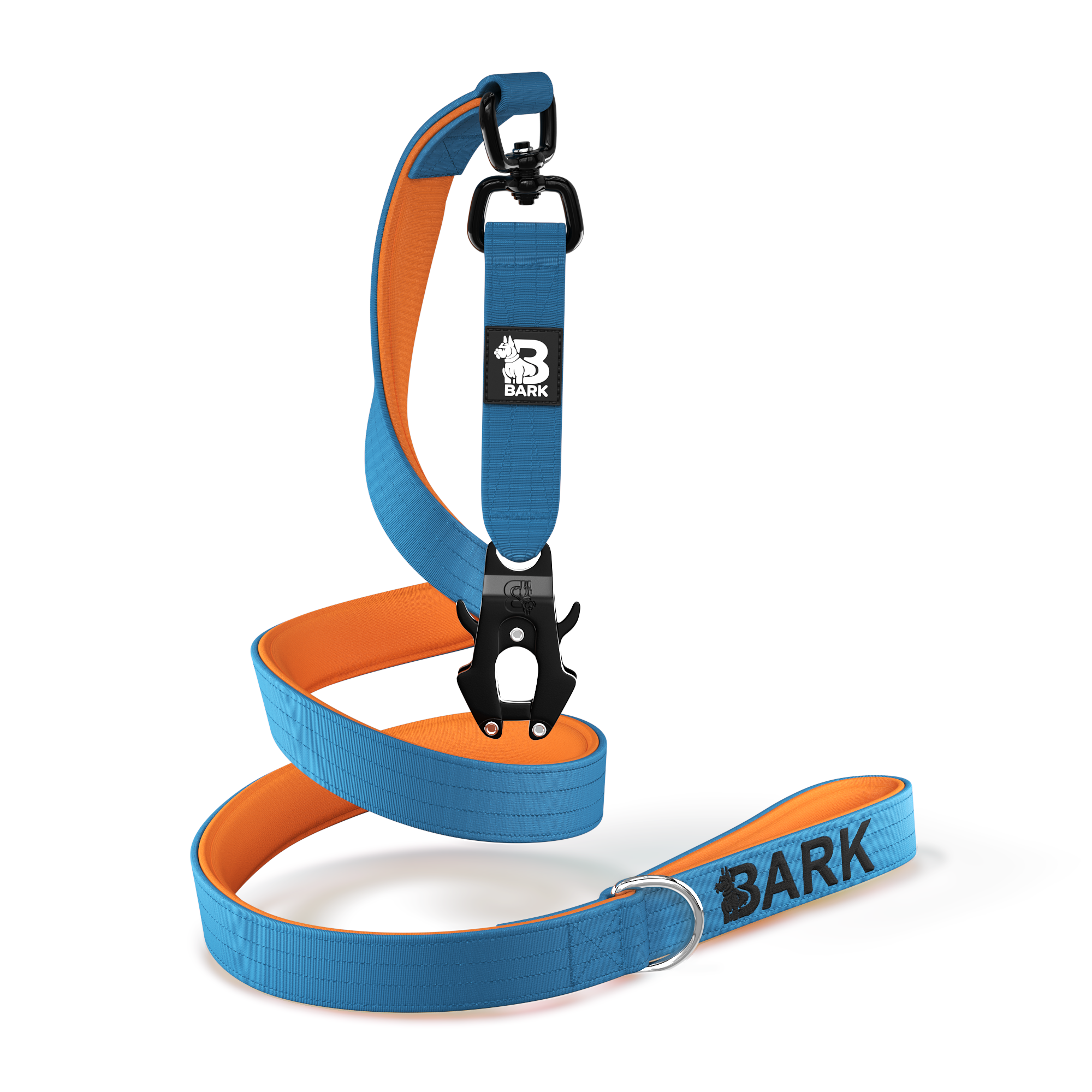 Trela 1.5m Azul/Laranja