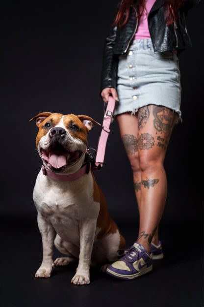 Trela 1m Rosa