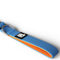 Trela 1m Azul/Laranja