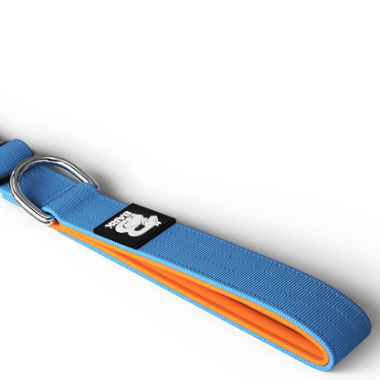Trela 1m Azul/Laranja